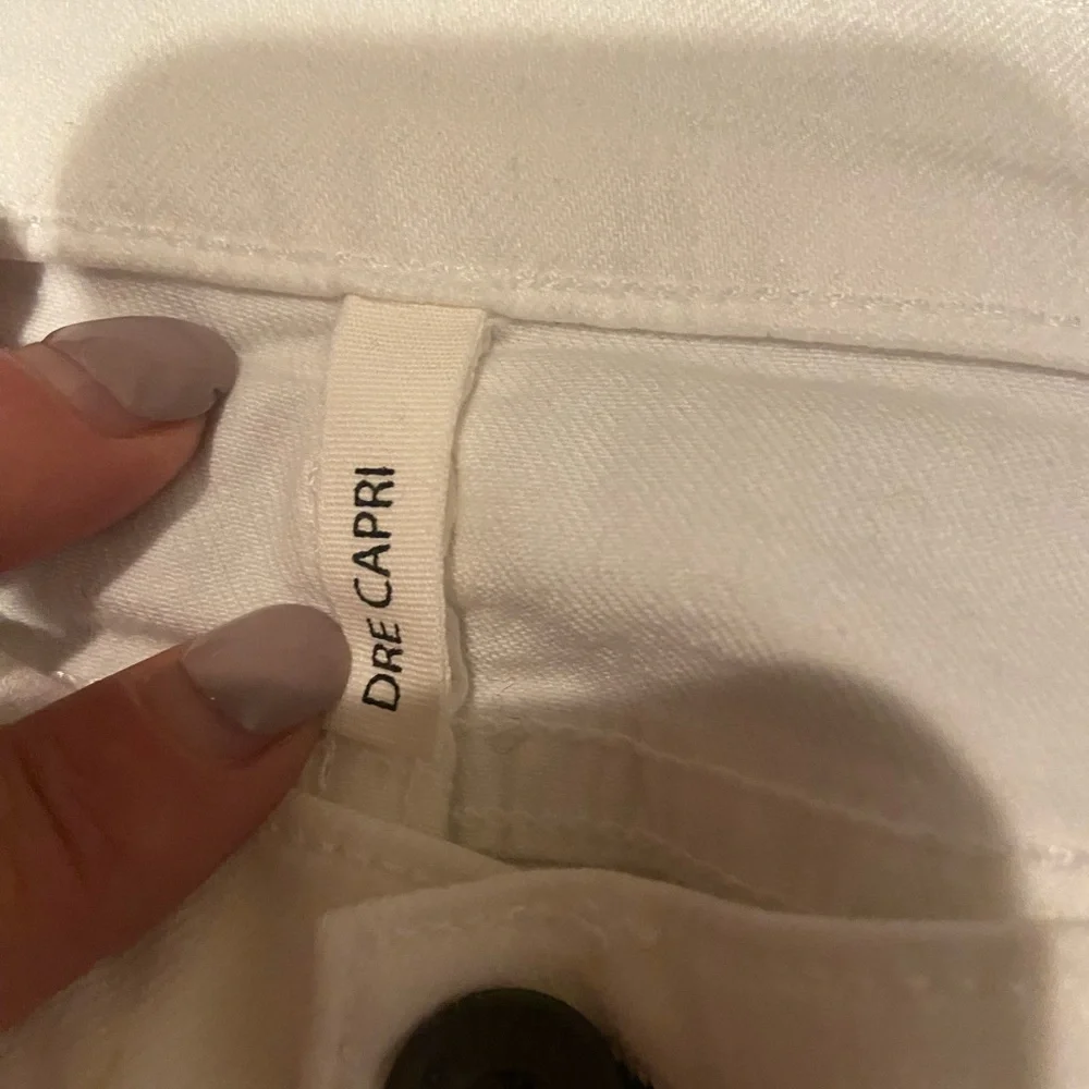 NWT! Rag & Bone Dre Capri whites jeanss Sz 30 - Picture 5 of 6